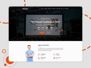 Geinuine – Conference and Event Template