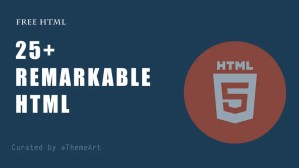 25+ Remarkable HTML free website templates download