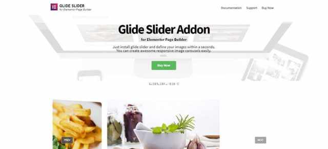 Glide Slider Addon