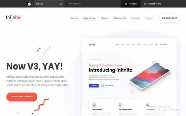 Infinite: A Highly Recommended WooCommerce Template