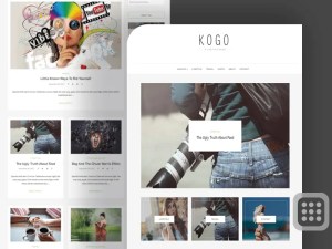 KOGO: Open-handed WordPress Blogging Theme