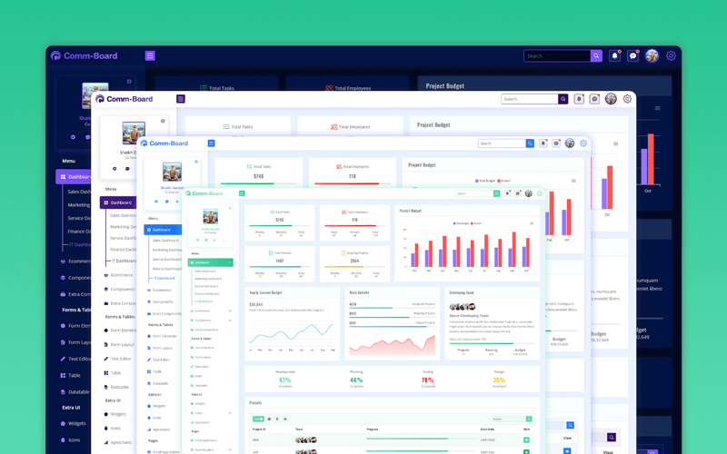 Bootstrap 5 Dashbord / Admin Template