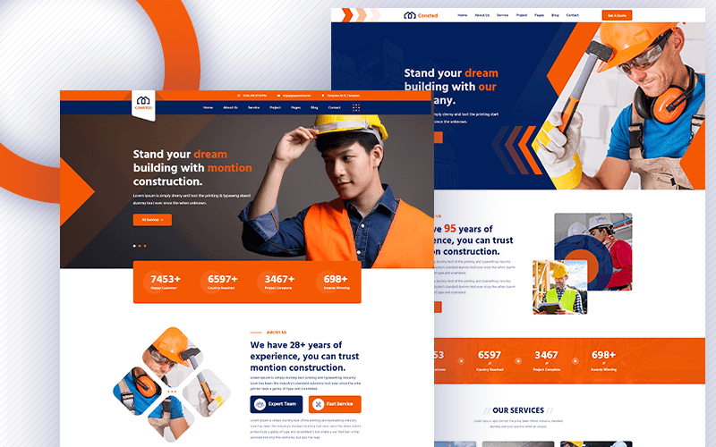 construction wordpress theme