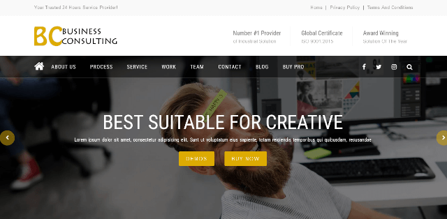 BC: Offering a Free Option Among the Fastest WordPress Templates