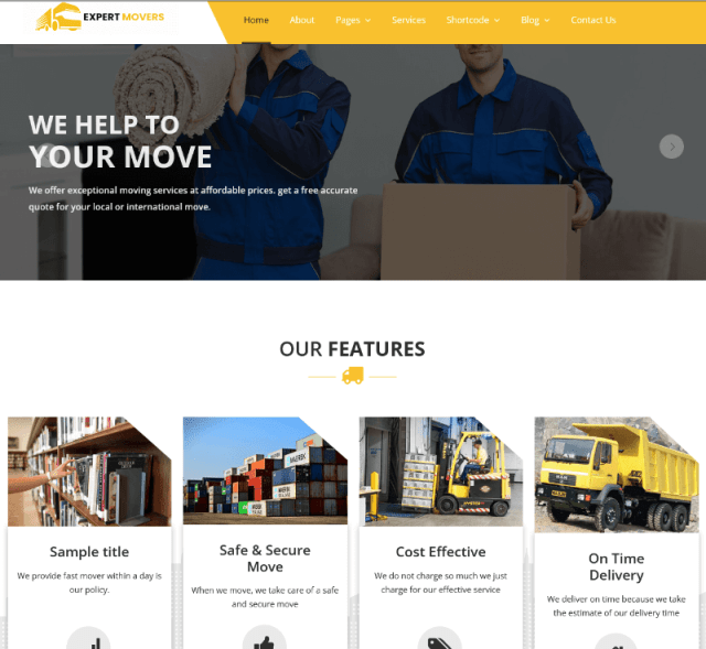 Expert Movers By luzuk Themes