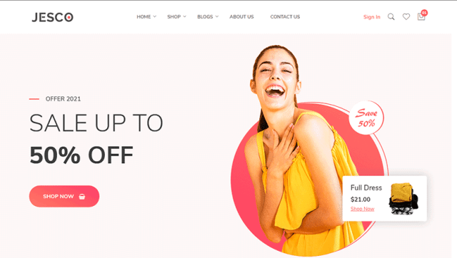 Jesco - bootstrap eCommerce