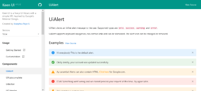 Keen UI