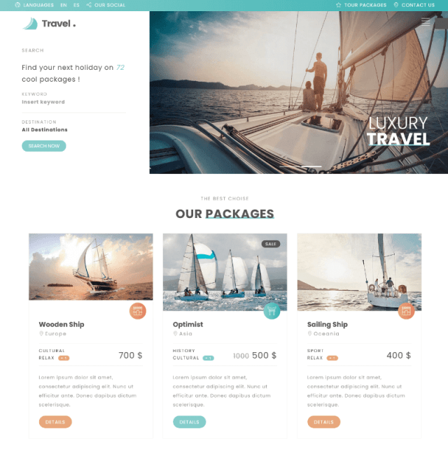 Love Travel By Nicdark Themes