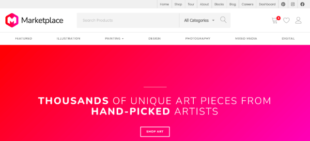 Marketplace: a Professional WooCommerce Template