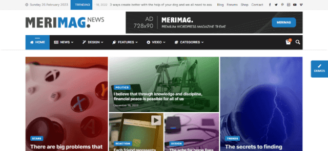 journalist wordpress theme
