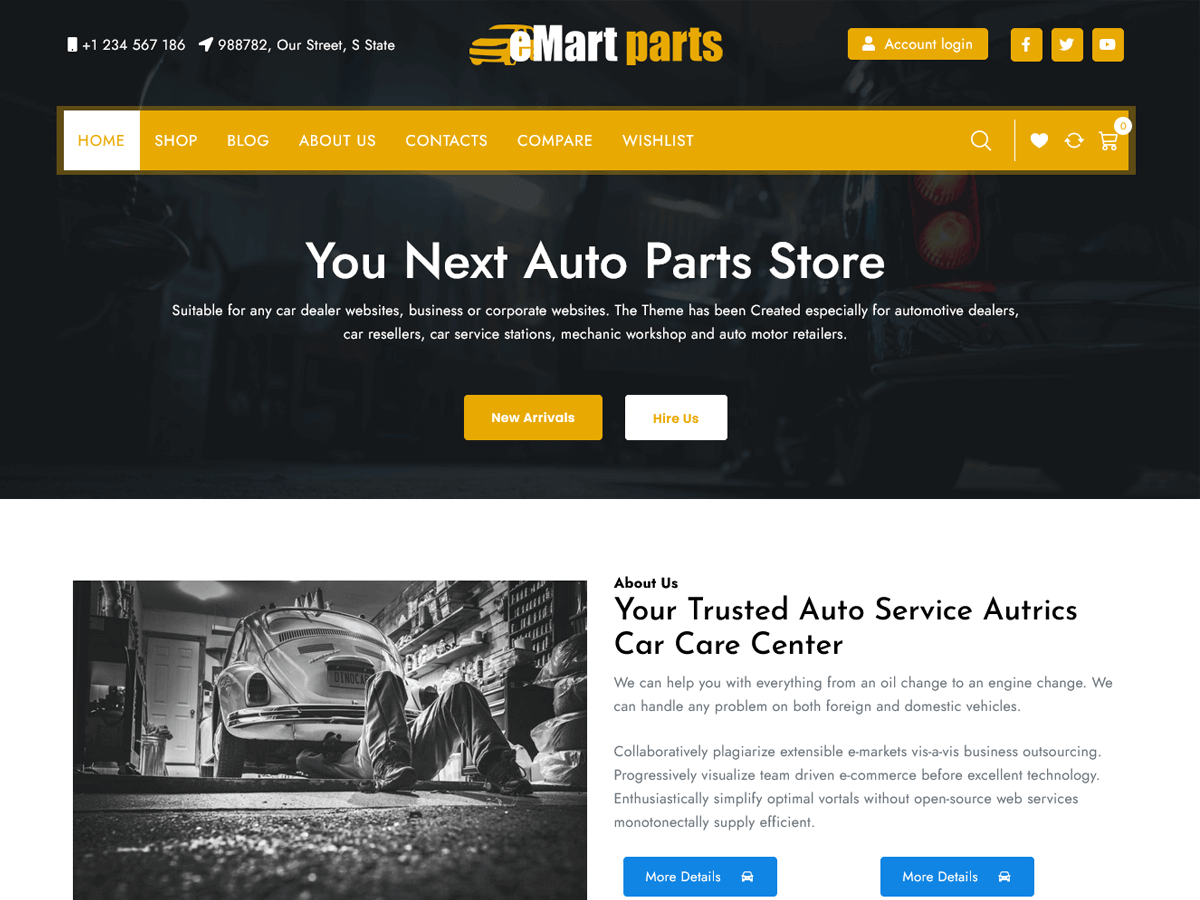 auto parts store