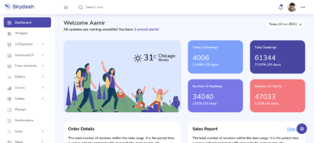 Bootstrap 5 Dashboard Template